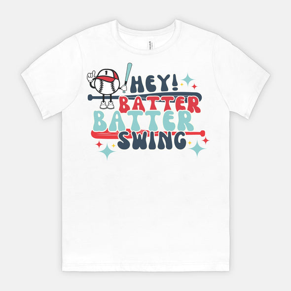 Hey Batter Batter, Swing! Baseball - Game Day T-Shirt