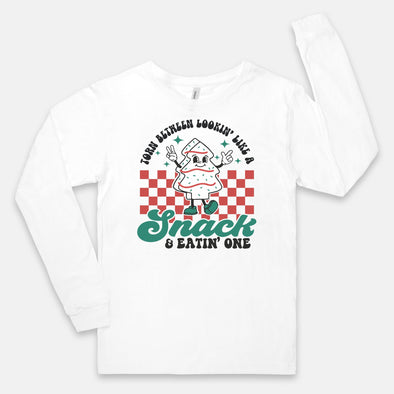 Christmas Tree Snack Cake - Long Sleeve Tshirt