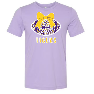 Tigers Cheetah Football -Tshirt