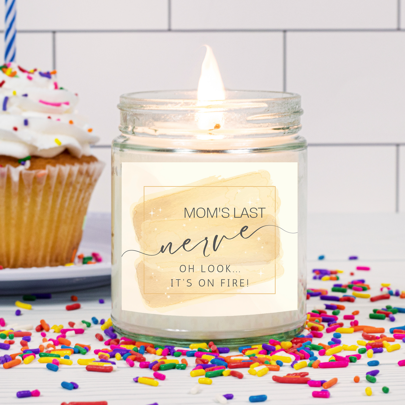 Mother's Day Candle: Scented; 9 oz.; Soy; Cinnamon Stick